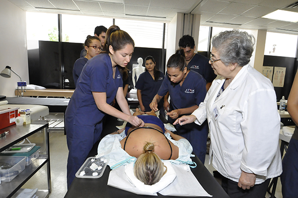Masters Program hands-on acupuncture training
